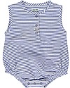 Lilly+Sid Romper Bubble - Stripes - 100% Organic Cotton Short Rompers