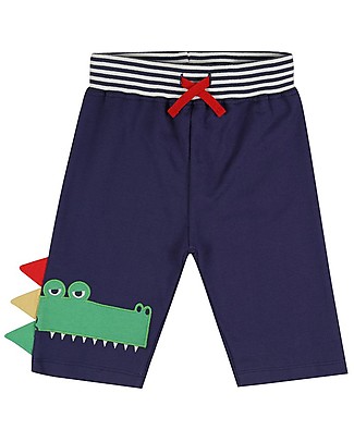 Lilly+Sid Shorts Croc - Croc Applique - 100% organic cotton Shorts