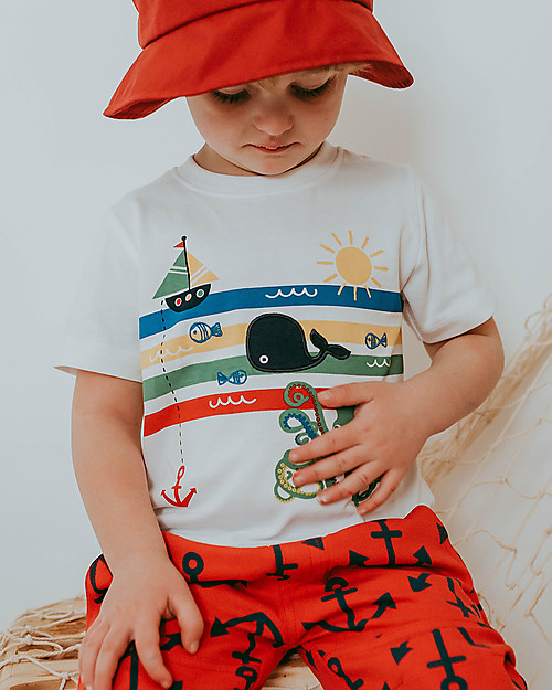 Lilly+Sid Summer Tee - Retro - 100% Organic Cotton T-shirts