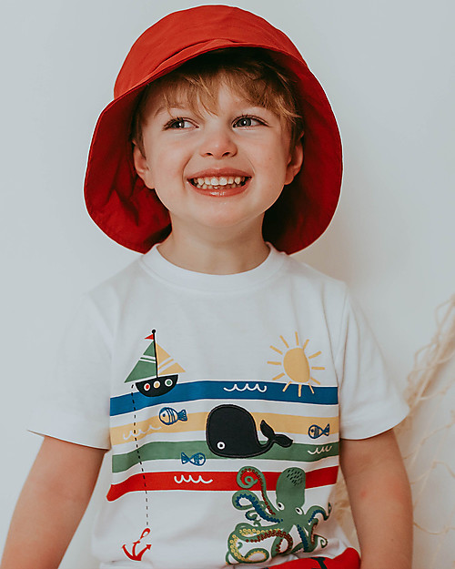 Lilly+Sid Summer Tee - Retro - 100% Organic Cotton T-shirts