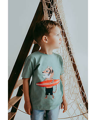 Lilly+Sid T-Shirt - Surfing - 100% GOTS Organic Cotton T-shirts