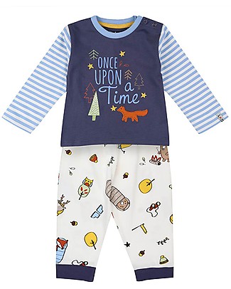 Lilly+Sid Top and Trouser Play Set - Once Upon a Time - 100% Organic Cotton Rompers