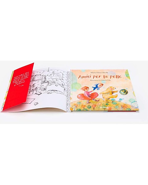Linea Mamma Baby "Amici Per La Pelle" - Four Italian Stories about the Friendship Values Story Making Games