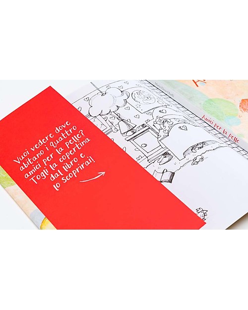 Linea Mamma Baby "Amici Per La Pelle" - Four Italian Stories about the Friendship Values Story Making Games