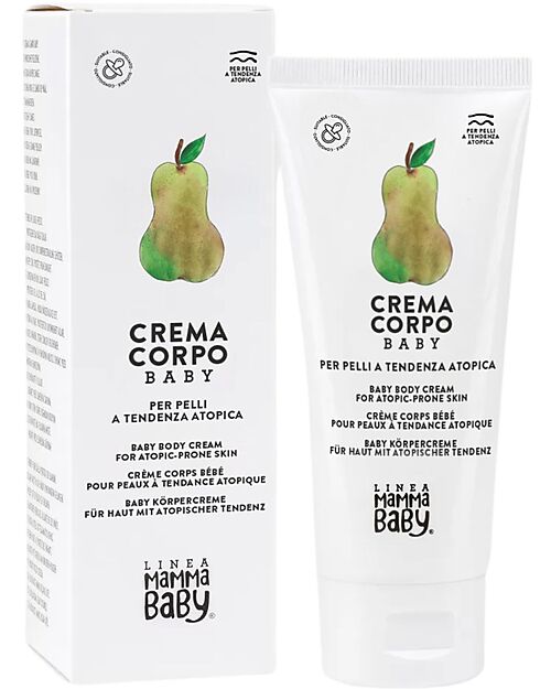 Linea Mamma Baby Baby Body Cream for Atopic-Prone Skin - Vincenzina - 100 ml Baby Creams and Oils