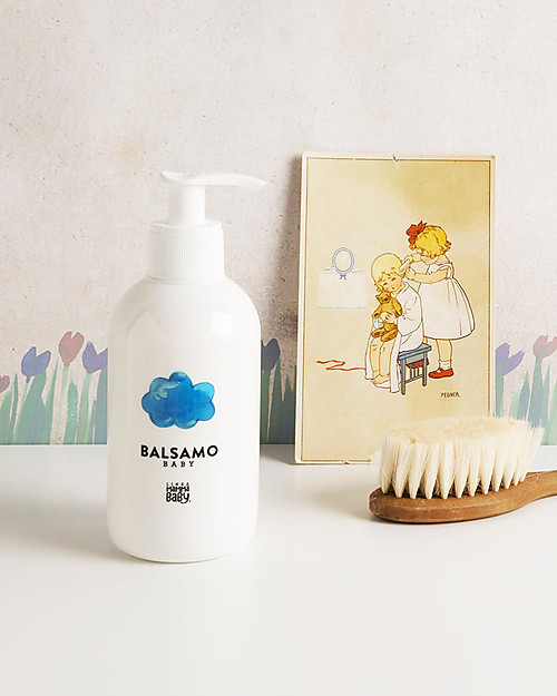 Linea Mamma Baby Baby Hair Conditioner - 250 ml - Organic extracts of Calendula & Chamomille Baby Bath Wash and shampoo