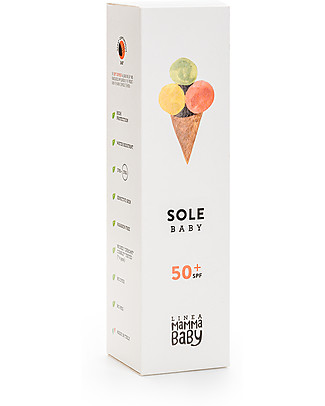 Linea Mamma Baby Baby Sun Lotion Albertino 50+ Spray, 150 ml - UVA and UVB protection. Easy to use! Sun Screen