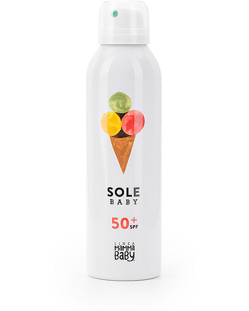Linea Mamma Baby Baby Sun Spray - Albertino - Spf 50+ Eco Reef - 150ml Sun Screen
