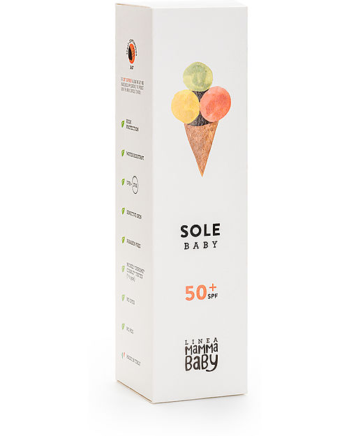 Linea Mamma Baby Baby Sun Spray - Albertino - Spf 50+ Eco Reef - 150ml Sun Screen