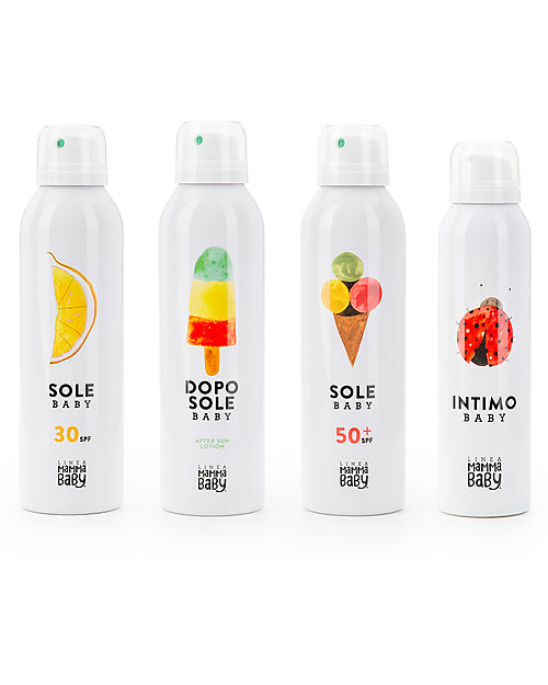 Linea Mamma Baby Baby Sun Spray - Albertino - Spf 50+ Eco Reef - 150ml Sun Screen