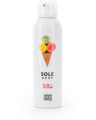 Linea Mamma Baby Baby Sun Spray - Albertino - Spf 50+ Eco Reef Sun Screen