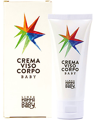 Linea Mamma Baby Carlottina, Face and Body Baby Lotion, 100 ml - Softens and moisturises the skin Baby Creams and Oils