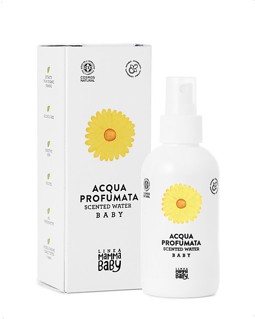 Linea Mamma Baby Goghina Scented Baby Water Spray - 150ml - Marigold Baby Bath Wash and shampoo