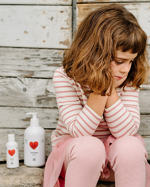 Linea Mamma Baby Margherita Baby Liquid Soap - for Hands and Face - 500ml - Calendula and Olive Baby Bath Wash and shampoo