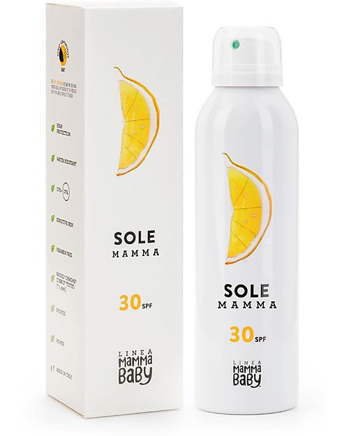 Linea Mamma Baby Mum Sun Spray - Angelina - Spf 30 Eco Reef Sun Screen