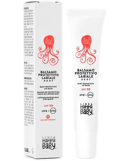 Linea Mamma Baby Protective Lip Balm - Ambrogino - Spf 50 Sun Screen