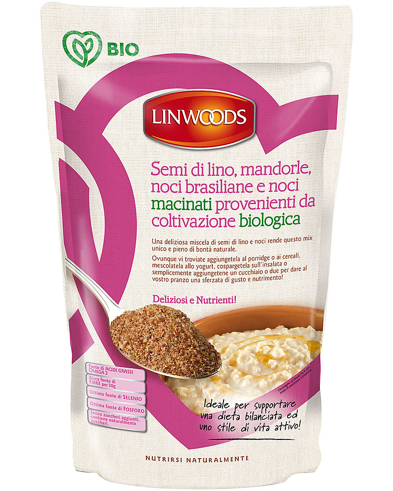 Linwoods Flaxseed Semi di Lino Macinati Bio 200 g