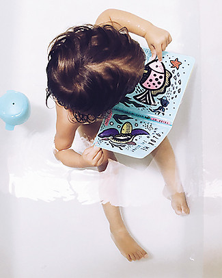 L'ippocampo Ragazzi Colorami, who is in the Water? - Bath Book, Paint it with Water! Colouring Activities