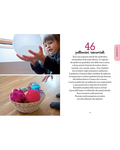 L'ippocampo Ragazzi Handbook, 100 Montessori Activities, 18+ months - 208 pages Montessori Toys
