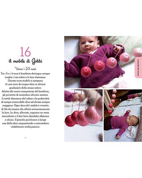 L'ippocampo Ragazzi Handbook, 60 Montessori Activities to for My Baby - From birth to 15 months Montessori Toys