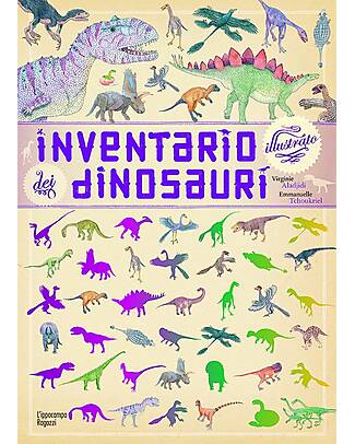 L'ippocampo Ragazzi IIllustrated Inventory of Dinosaurs - Virginie Aladjidi and Emmanuelle Tchoukriel Books