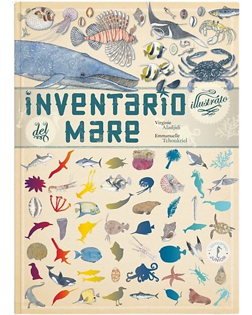 L'ippocampo Ragazzi Illustrated Inventory of the Sea - Emmanuelle Tchoukriel, Virginie Aladjidi Books
