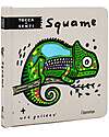 L'ippocampo Ragazzi Libro Sensoriale Tocca e Senti - Squame - Wee Gallery Books