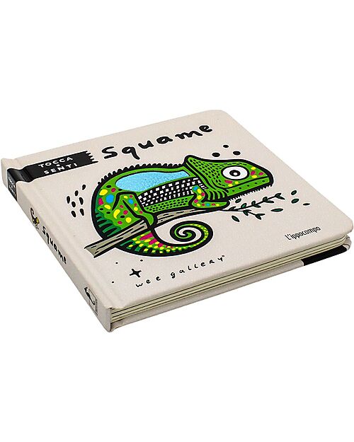 L'ippocampo Ragazzi Libro Sensoriale Tocca e Senti - Squame - Wee Gallery Books
