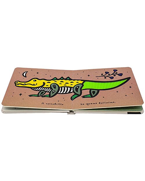 L'ippocampo Ragazzi Libro Sensoriale Tocca e Senti - Squame - Wee Gallery Books