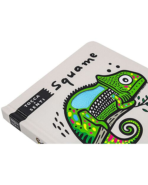 L'ippocampo Ragazzi Libro Sensoriale Tocca e Senti - Squame - Wee Gallery Books