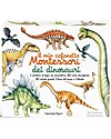 L'ippocampo Ragazzi My Montessori Box of Dinosaurs - Booklet + Cards + Model Montessori Toys