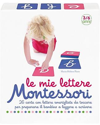 L'ippocampo Ragazzi My Montessori Letters, Box - 26 cards + activity booklet Montessori Toys