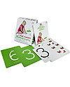 L'ippocampo Ragazzi My Montessori Numbers, Box - 10 cards + 9 puzzle cards + activity booklet Montessori Toys