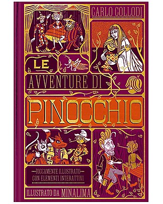 L'ippocampo Ragazzi The Adventures of Pinocchio - Illustrated with Interactive Elements Books