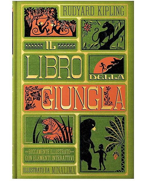 L'ippocampo Ragazzi The Jungle Book - Illustrated with Interactive Elements Books