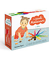 L'ippocampo Ragazzi The little Montessori, Colours - 63 cards + color wheel + booklet Montessori Toys