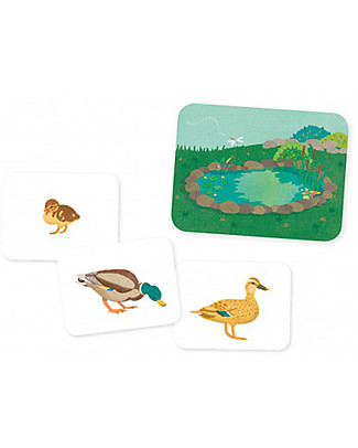 L'ippocampo Ragazzi The little Montessori, Farm's Animals (New Edition) - 32 cards + booklet Montessori Activity