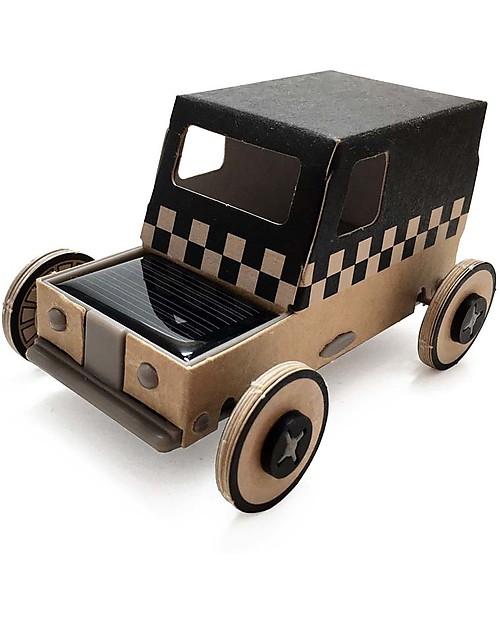 Litogami Autogami, Cardboard Taxi with Solar-Led Panel! Eco,