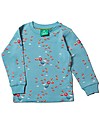 Little Green Radicals Cherry Blossom Pyjamas - Hummingbird - Sky Blue - 100% Organic Cotton Pyjamas