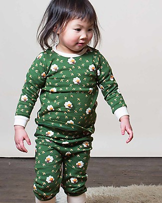 Little Green Radicals Long Sleeves Pyjamas - Golden Sheep - 100% organic cotton Pyjamas