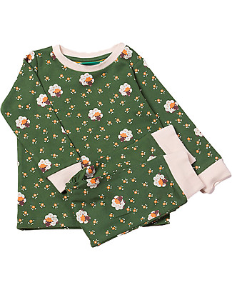 Little Green Radicals Long Sleeves Pyjamas - Golden Sheep - 100% organic cotton Pyjamas