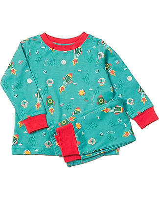 Little Green Radicals Long Sleeves Pyjamas - Night Sky - 100% organic cotton Pyjamas
