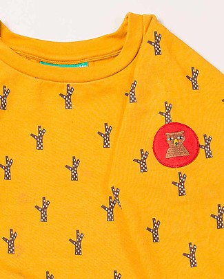 Little Green Radicals Long Sleeves Sweatshirt - Golden Forest - 100% organic cotton Sweatshirts