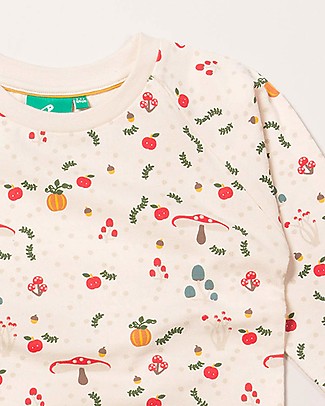 Little Green Radicals Long Sleeves Sweatshirt - Toadstool - 100% organic cotton Sweatshirts