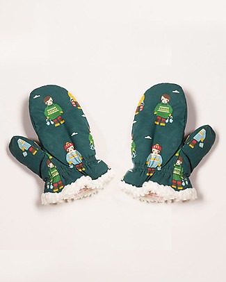 Little Green Radicals Mittens - Nordic Friends - Organic Cotton Lining Gloves e Mittens