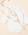 Little Green Radicals Natural Long Sleeve Baby Body - Single Pack - Cream - 100% Organic Cotton Long Sleeves Bodies