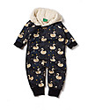 Little Green Radicals Snowsuit, Night Swimming - Super soft organic cotton lining Snowsuits