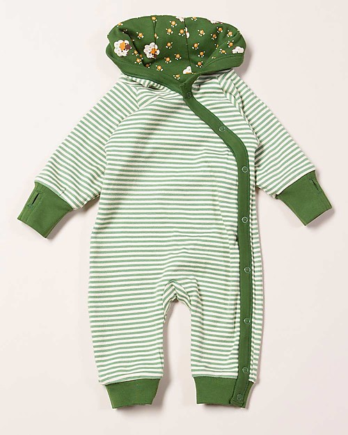 Little Green Radicals Snug as a Bug Suit - Golden Sheep - 100% organic cotton Babygrows