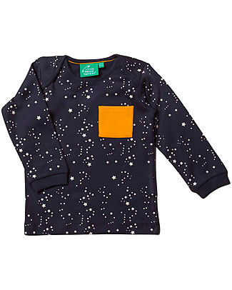 Little Green Radicals Starry Night Playset - Stars - Blue and Striped Yellow - 100% Organic Cotton Sets And Co-Ords