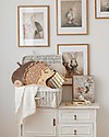 Little Lights LED Lamp with Dimmer - Hedgehog - Autumn Brown - Pinewood Bedside Lamps